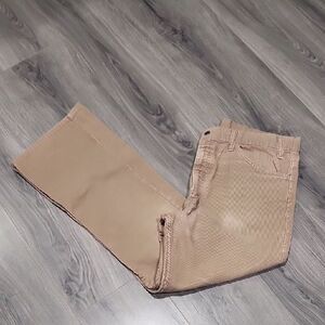 Vintage Khaki Levi Wide Leg Corduroy Pants